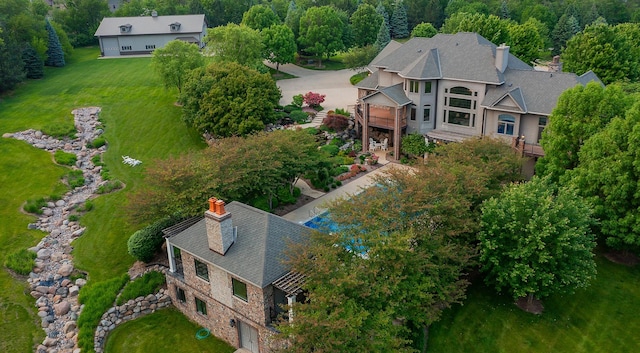 7580 NW 100th St, Johnston, IA 50131 - aerial view of property and surrounding area