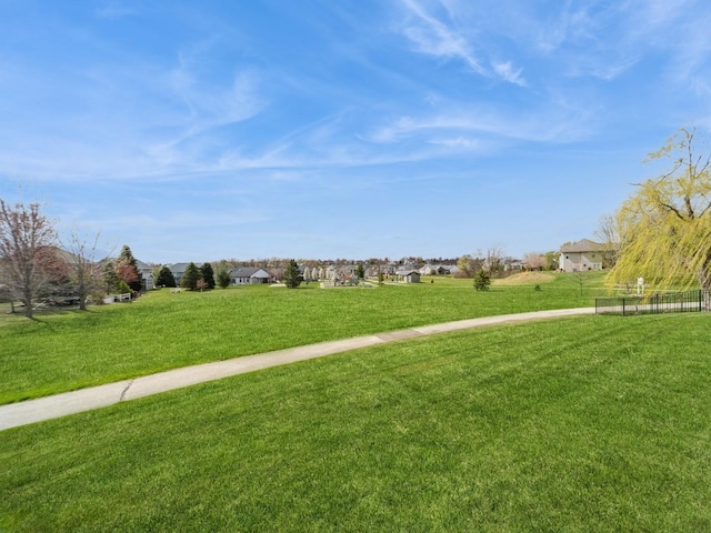 2705 147th St, Urbandale, IA 50323 - surrounding community featuring a lawn and a residential view