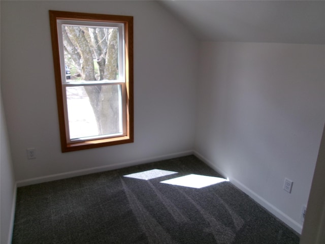 408 5th St, Menlo, IA 50164 - bonus room with carpet, lofted ceiling, and baseboards