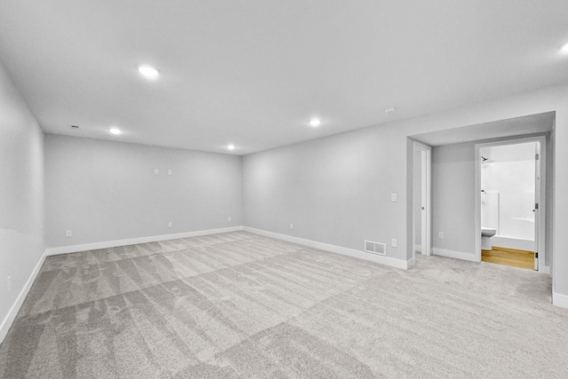 324 Veterans Blvd, Knoxville, IA 50138 - carpeted empty room featuring recessed lighting
