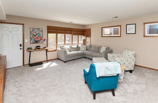 5322 Ingersoll Ave Unit B5, Des Moines, IA 50312 - living room with carpet and baseboards