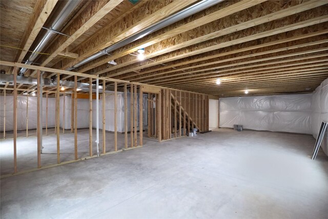 304 13th St NW, Bondurant, IA 50035 - view of unfinished below grade area