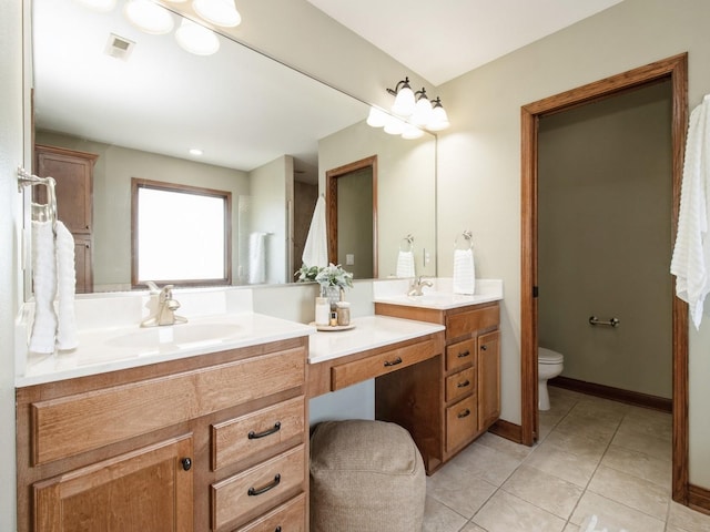1835 SE Hillside Dr, Ankeny, IA 50021 - full bathroom featuring double vanity and tile patterned floors