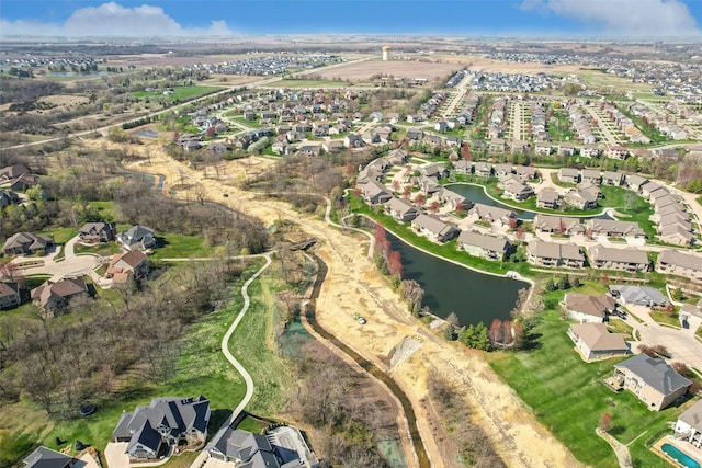 3667 NW 165th St, Clive, IA 50325 - view of property location featuring a nearby body of water and nearby suburban area
