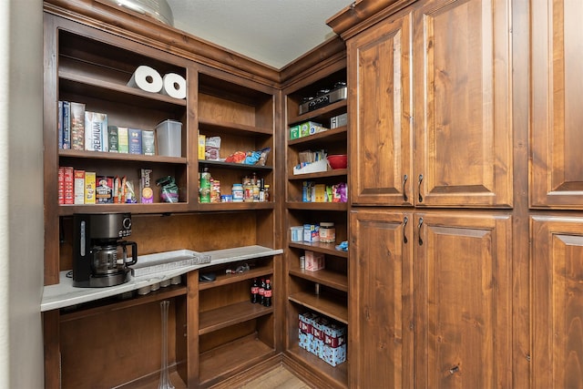 view of pantry