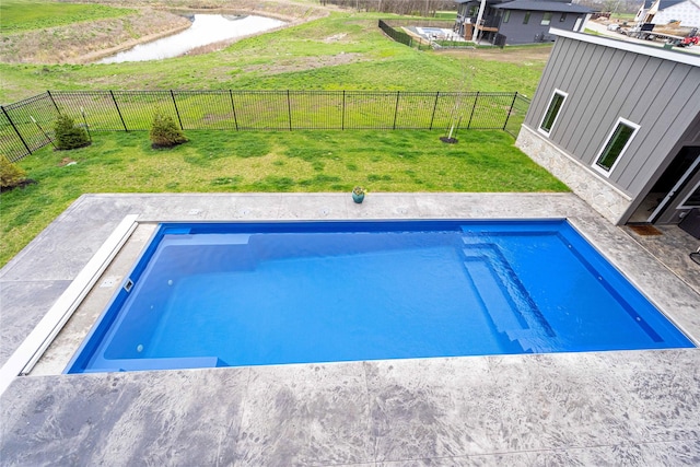 3815 NW 183rd St, Clive, IA 50325 - view of pool featuring a water view