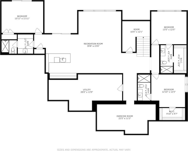 3815 NW 183rd St, Clive, IA 50325 - room layout