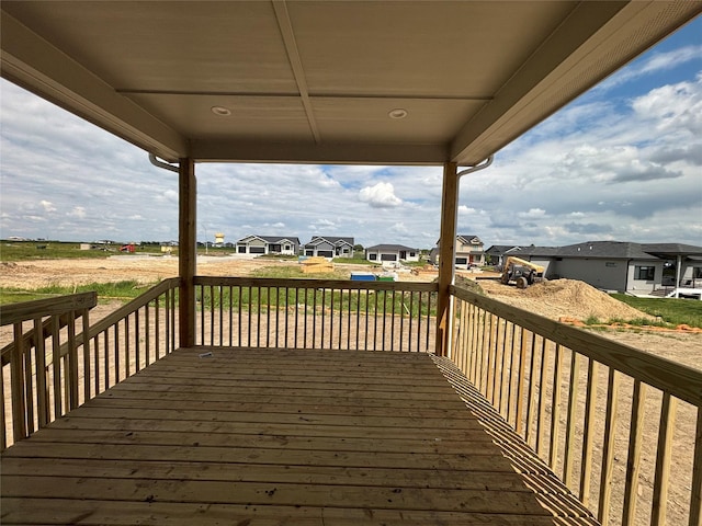 4655 178th St, Urbandale, IA 50263 - deck featuring a residential view
