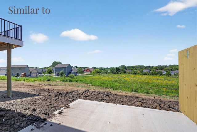 2934 Lake Hill Dr, Des Moines, IA 50320 - view of yard featuring a patio, a residential view, and a balcony