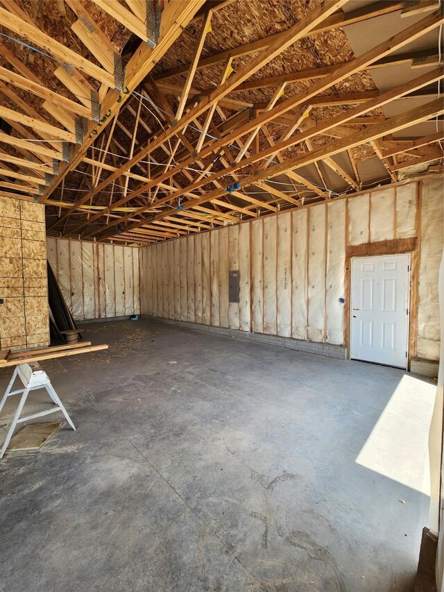 530 Walnut Dr, Huxley, IA 50124 - miscellaneous room featuring concrete floors