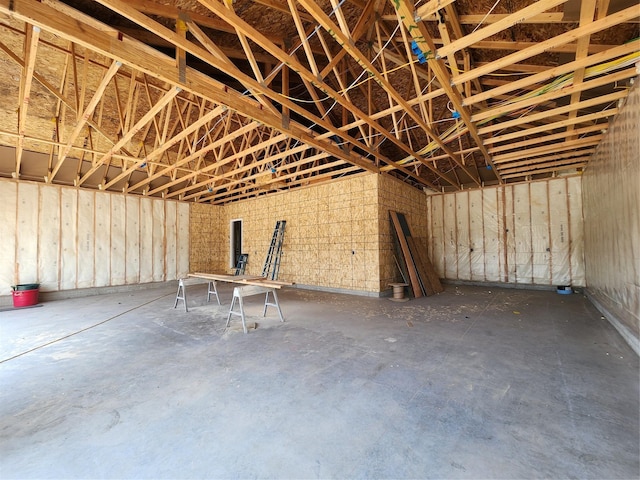 530 Walnut Dr, Huxley, IA 50124 - misc room featuring unfinished concrete floors