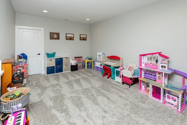 1040 W Trace Pl, Polk City, IA 50226 - game room with recessed lighting and carpet