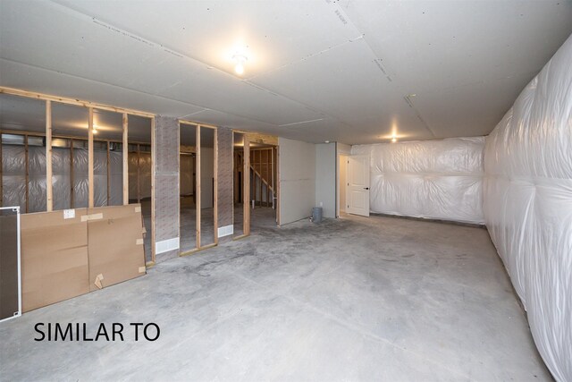 16514 Ironwood Ln, Urbandale, IA 50323 - view of unfinished below grade area