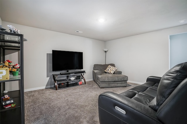 2802 SW Prairie Trail Pkwy, Ankeny, IA 50023 - carpeted living area with baseboards and visible vents