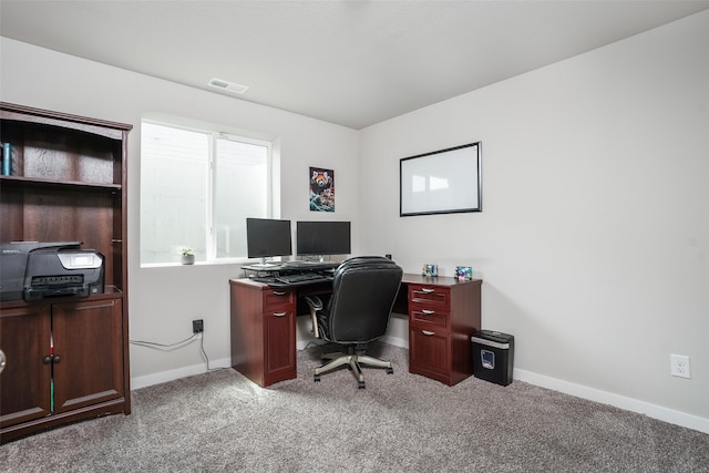 2802 SW Prairie Trail Pkwy, Ankeny, IA 50023 - carpeted office space featuring baseboards and visible vents