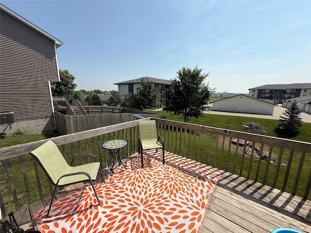 2884 Park Pl, Norwalk, IA 50211 - view of deck