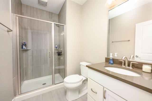 1616 Park Ave, Des Moines, IA 50315 - bathroom with vanity and a stall shower