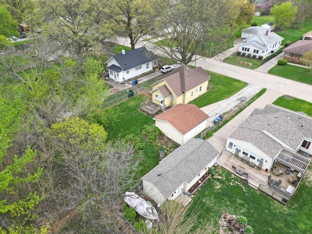 1313 Rose Ave, Des Moines, IA 50315 - drone / aerial view