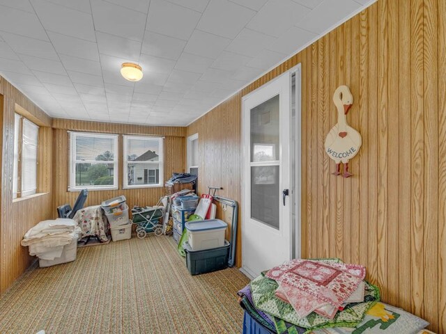 1313 Rose Ave, Des Moines, IA 50315 - view of sunroom / solarium