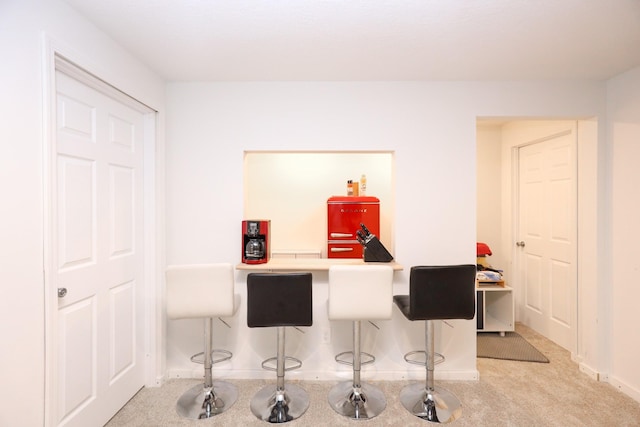 interior space featuring baseboards