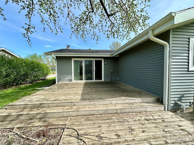 view of deck