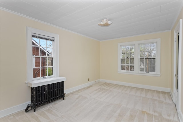 5502 Ingersoll Ave, Des Moines, IA 50312 - unfurnished room featuring ornamental molding and a healthy amount of sunlight