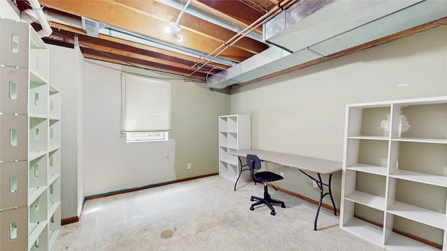 1009 SE 5th St, Grimes, IA 50111 - carpeted office space with baseboards