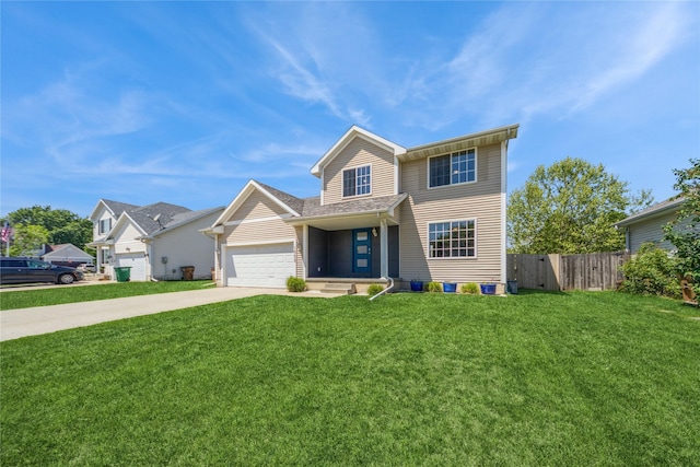 1009 SE 5th St, Grimes, IA 50111 - traditional-style house featuring concrete driveway and a garage