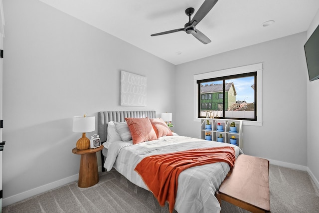 970 Roman Rd, Waukee, IA 50263 - carpeted bedroom featuring baseboards and ceiling fan