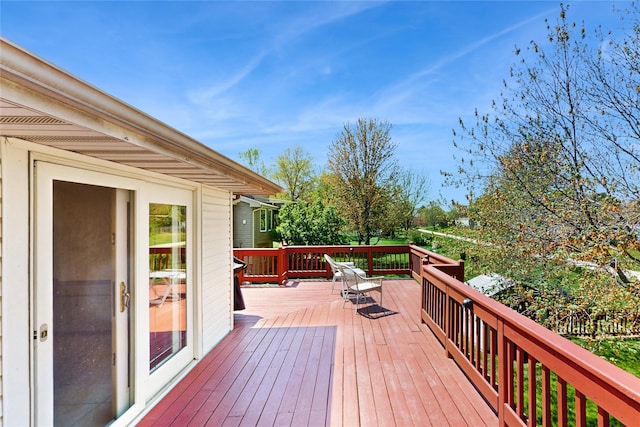 view of deck