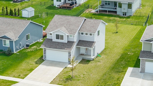 aerial view