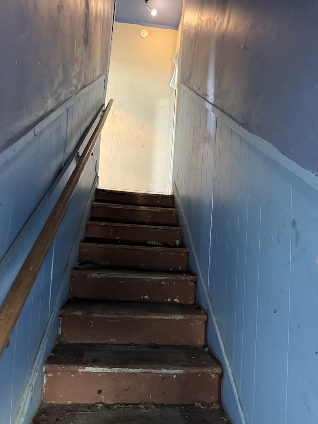 view of staircase