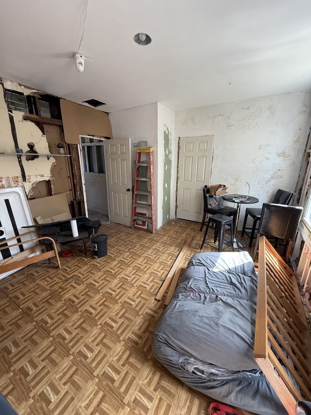 view of living area