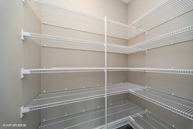 view of storage area