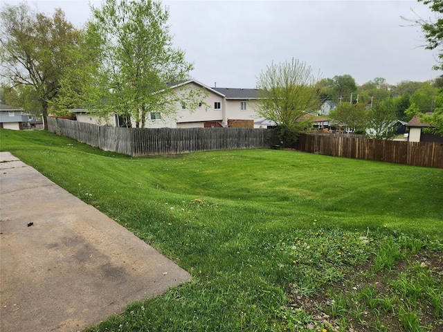 709 S Streeter St, Knoxville, IA 50138 - view of yard with fence