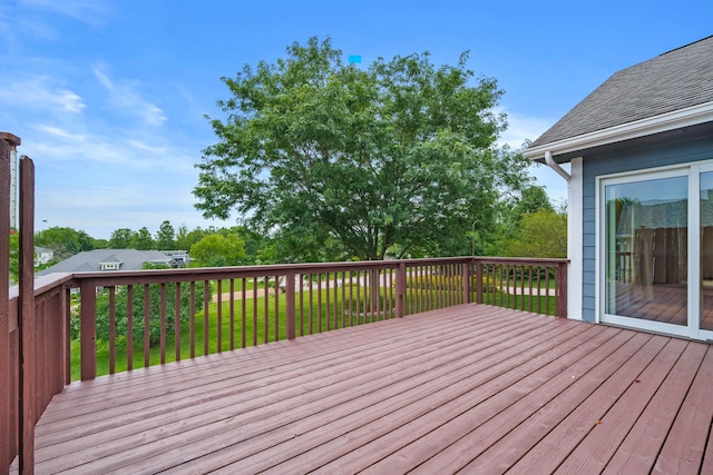5099 Clover Ridge Rd, Panora, IA 50216 - view of wooden terrace