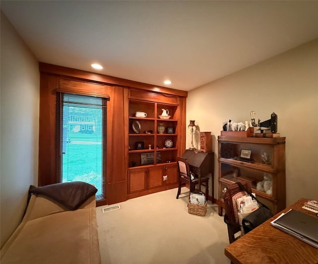 956 55th St, West Des Moines, IA 50266 - carpeted office with recessed lighting