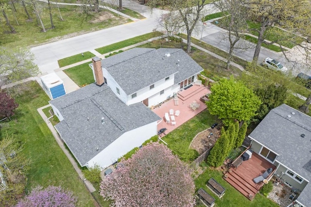 drone / aerial view