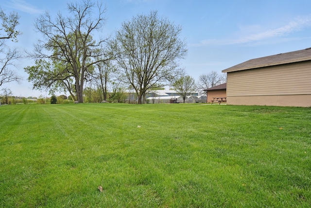 view of yard