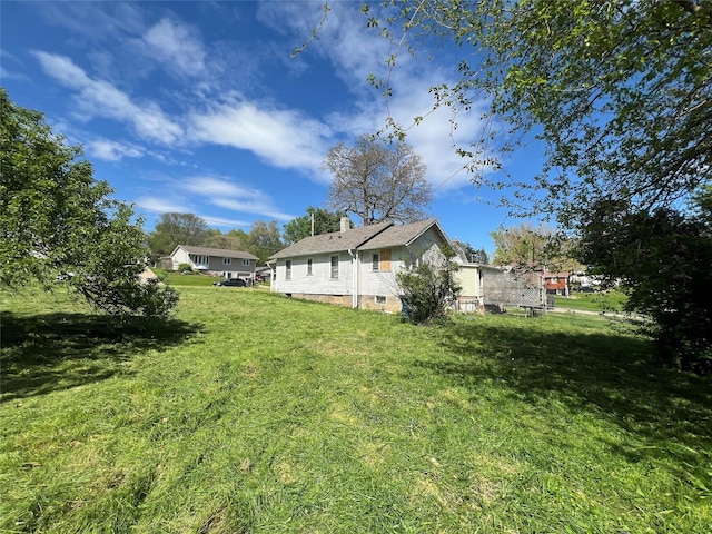 view of yard