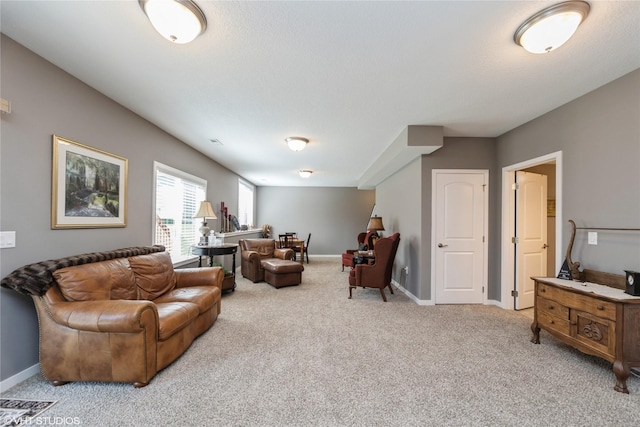 4522 145th St, Urbandale, IA 50323 - living area with carpet flooring and baseboards