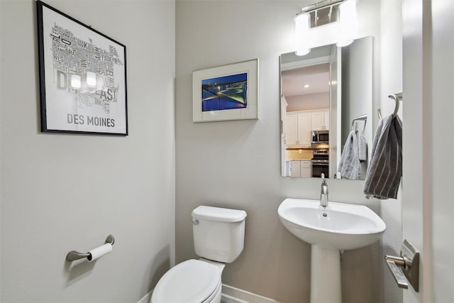 bathroom with toilet