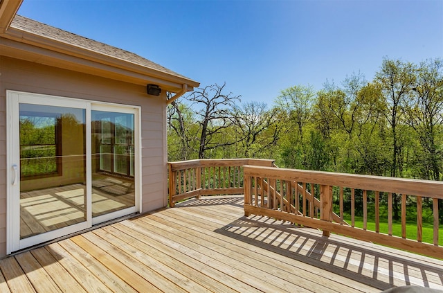 3803 SW 2nd Ct, Ankeny, IA 50023 - view of wooden terrace