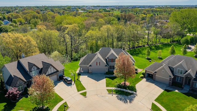 3803 SW 2nd Ct, Ankeny, IA 50023 - aerial view of property and surrounding area featuring a forest
