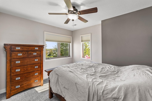 3414 163rd St, Urbandale, IA 50323 - carpeted bedroom with baseboards and ceiling fan