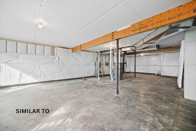 4404 Honey Bee Rdg, Des Moines, IA 50317 - unfinished below grade area featuring heating unit