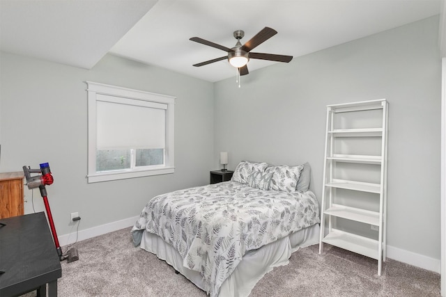 3316 NW 27th St, Ankeny, IA 50023 - bedroom with carpet, baseboards, and ceiling fan