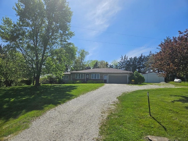 1991 190th Ave, Osceola, IA 50213 - single story home featuring driveway, a garage, and a front lawn