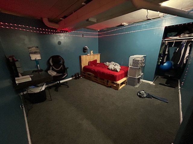 626 W Main St, Panora, IA 50216 - carpeted bedroom with baseboards