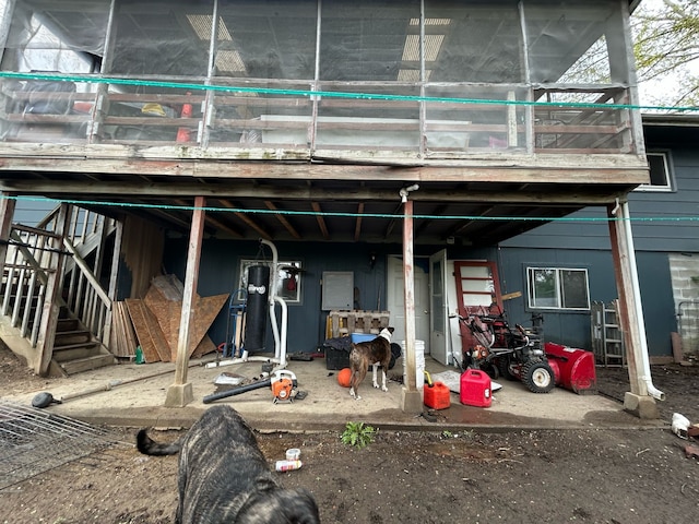 626 W Main St, Panora, IA 50216 - view of rear view of property